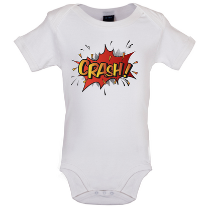 CRASH! Word Art Baby T Shirt