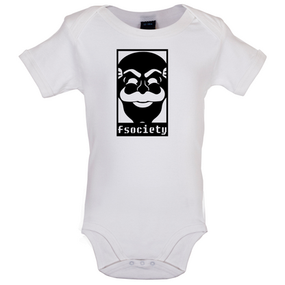 Fsociety Mask Baby T Shirt