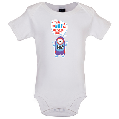 Give Me The Milk Baby T Shirt
