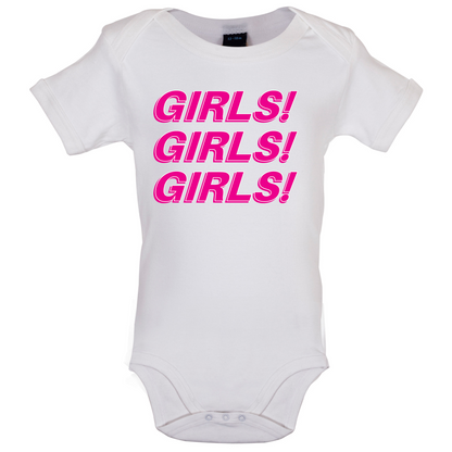 Girls Girls Girls Baby T Shirt