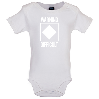 Warning Difficult Baby T Shirt
