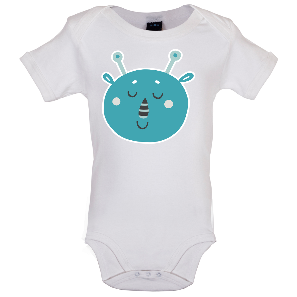 Smiley Face Martian Mrs T Shirt