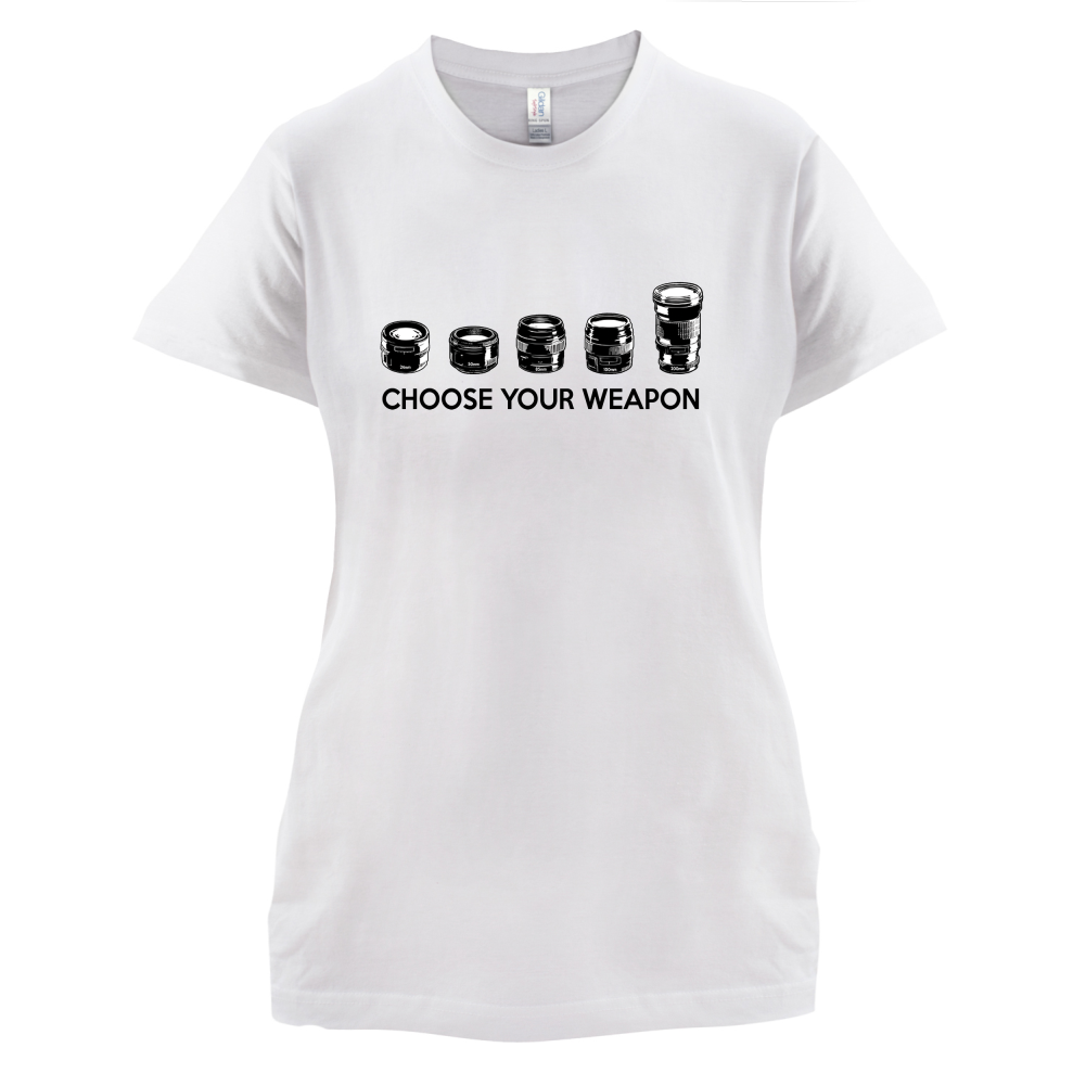 Choose your Weapon (Camera Lenses) T Shirt