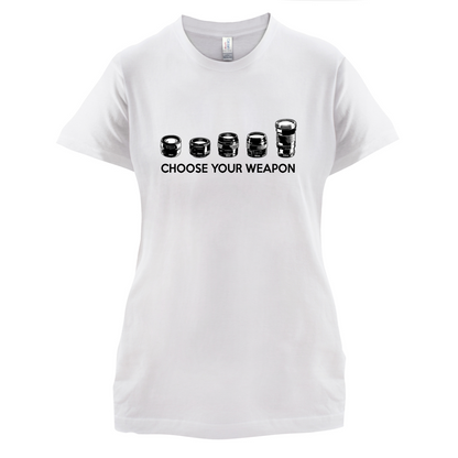 Choose your Weapon (Camera Lenses) T Shirt