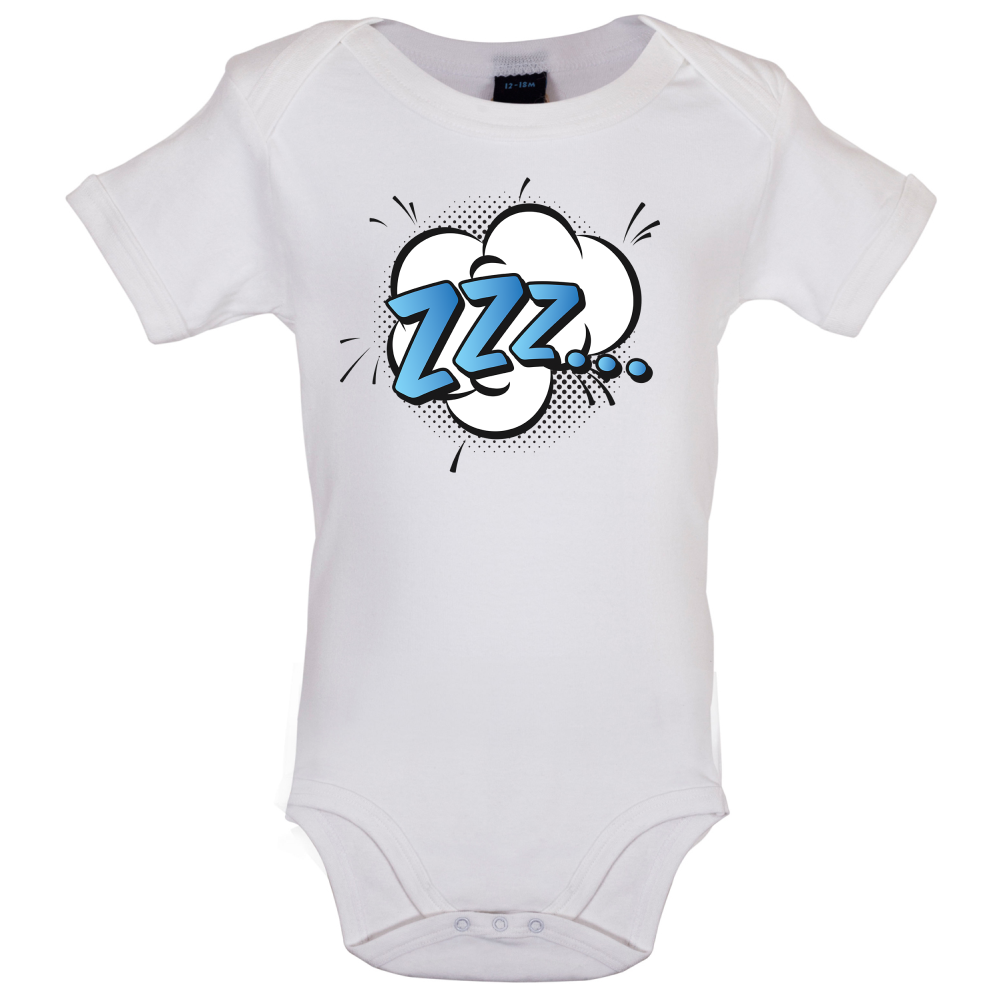 Zzz! Word Art Baby T Shirt