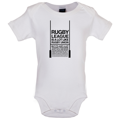 Rugby League  Baby T Shirt