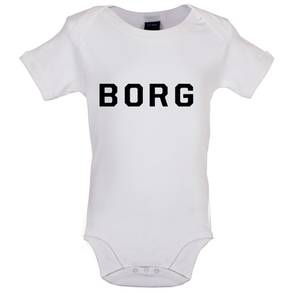 Justcie Borg College Style Baby T Shirt