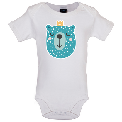 Smiley Face Bear Baby T Shirt
