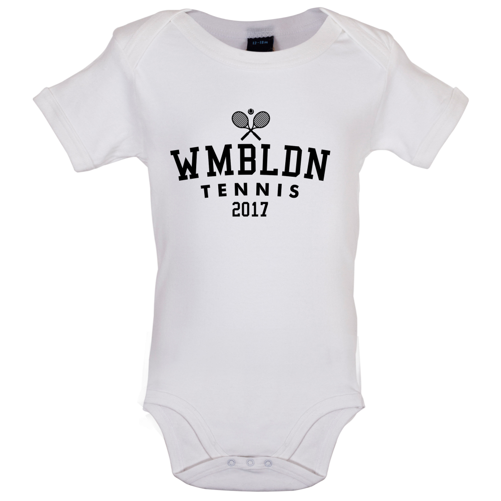 Wmbledon Tennis Baby T Shirt