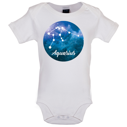 Aquarias Sign Baby T Shirt
