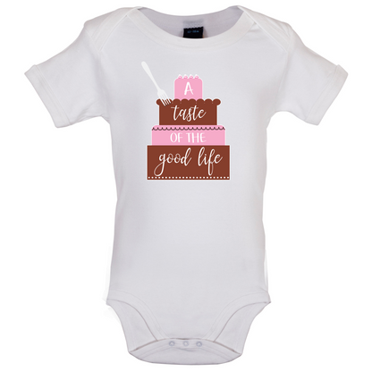 Taste The Good Life Baby T Shirt