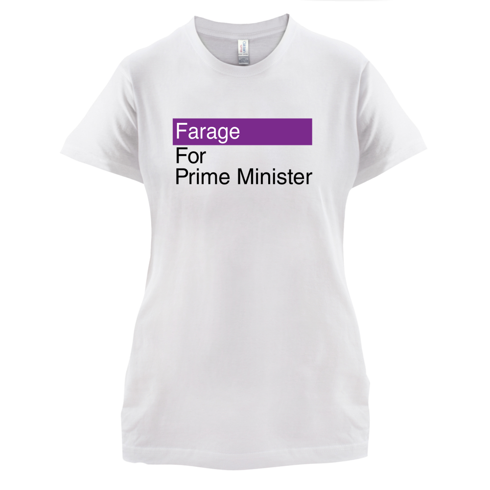 Farage for Prime Minister T Shirt