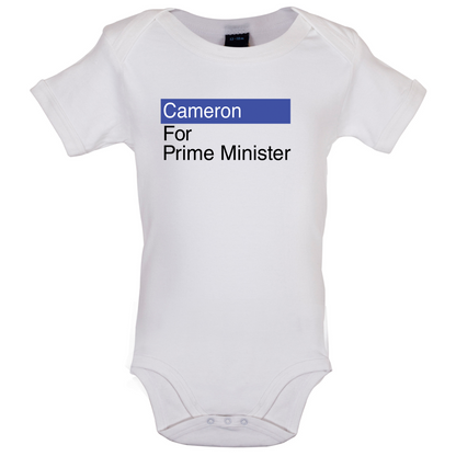 Cameron for Prime Minister Baby T Shirt