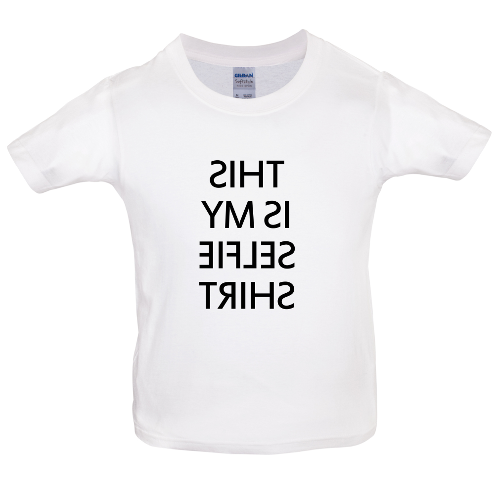 This Is My Selfie Shirt Kids T Shirt
