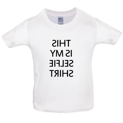 This Is My Selfie Shirt Kids T Shirt