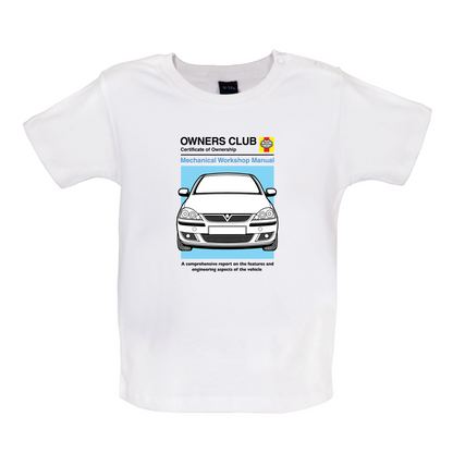 Car Owners Manual Corsa Baby T Shirt