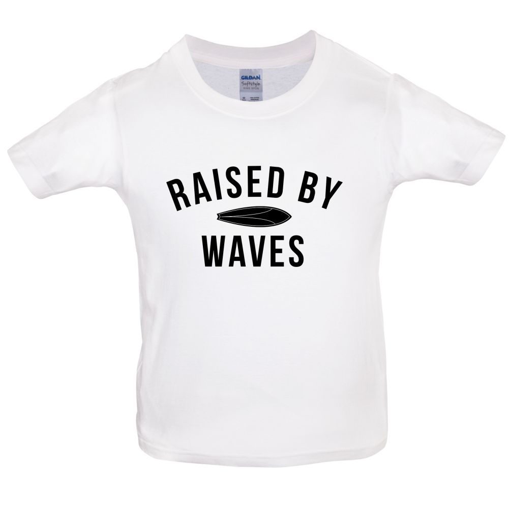 Raised By Waves Kids T Shirt