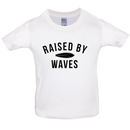 Raised By Waves Kids T Shirt