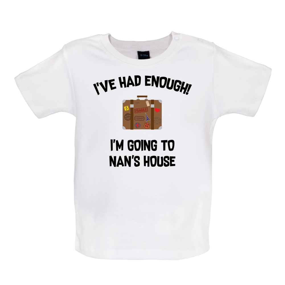 I'm Going To Nan's House Baby T Shirt