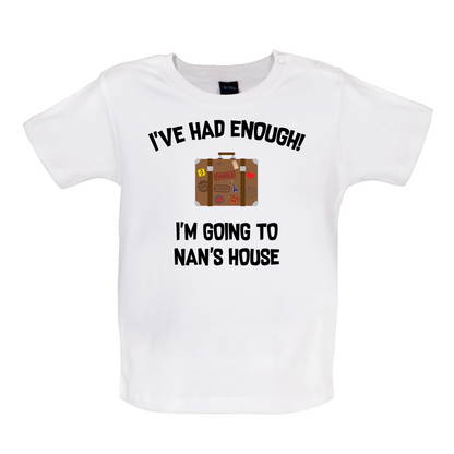 I'm Going To Nan's House Baby T Shirt