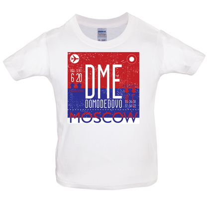 Moscow Airport Kids T Shirt