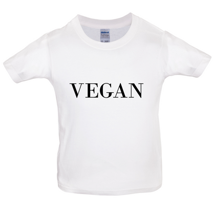 Vegan Kids T Shirt