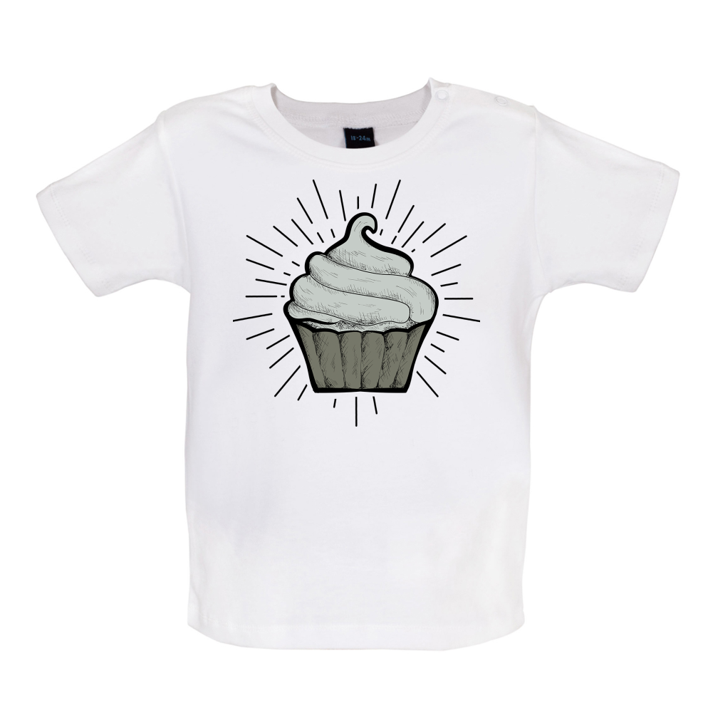 Giant Cup Cake Baby T Shirt