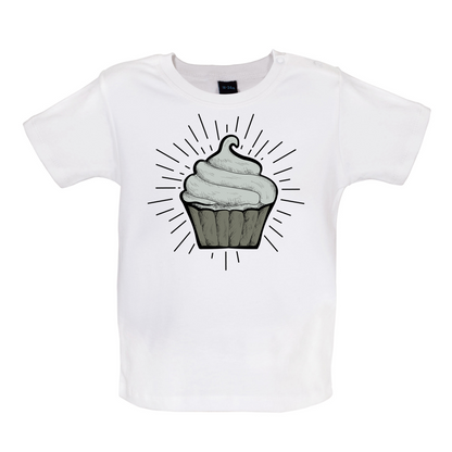 Giant Cup Cake Baby T Shirt
