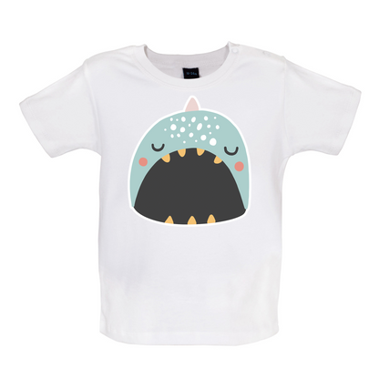 Smiley Face Narwhal Mrs T Shirt