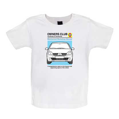 Car Owners Manual Clio Baby T Shirt