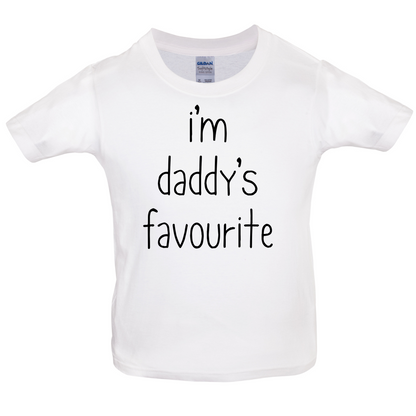 I'm Daddy's Favourite Kids T Shirt