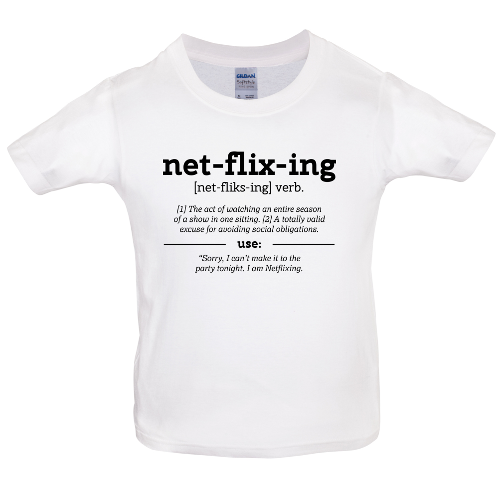 Definition Netflix Kids T Shirt