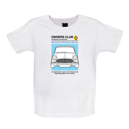 Car Owners Manual Mini Baby T Shirt