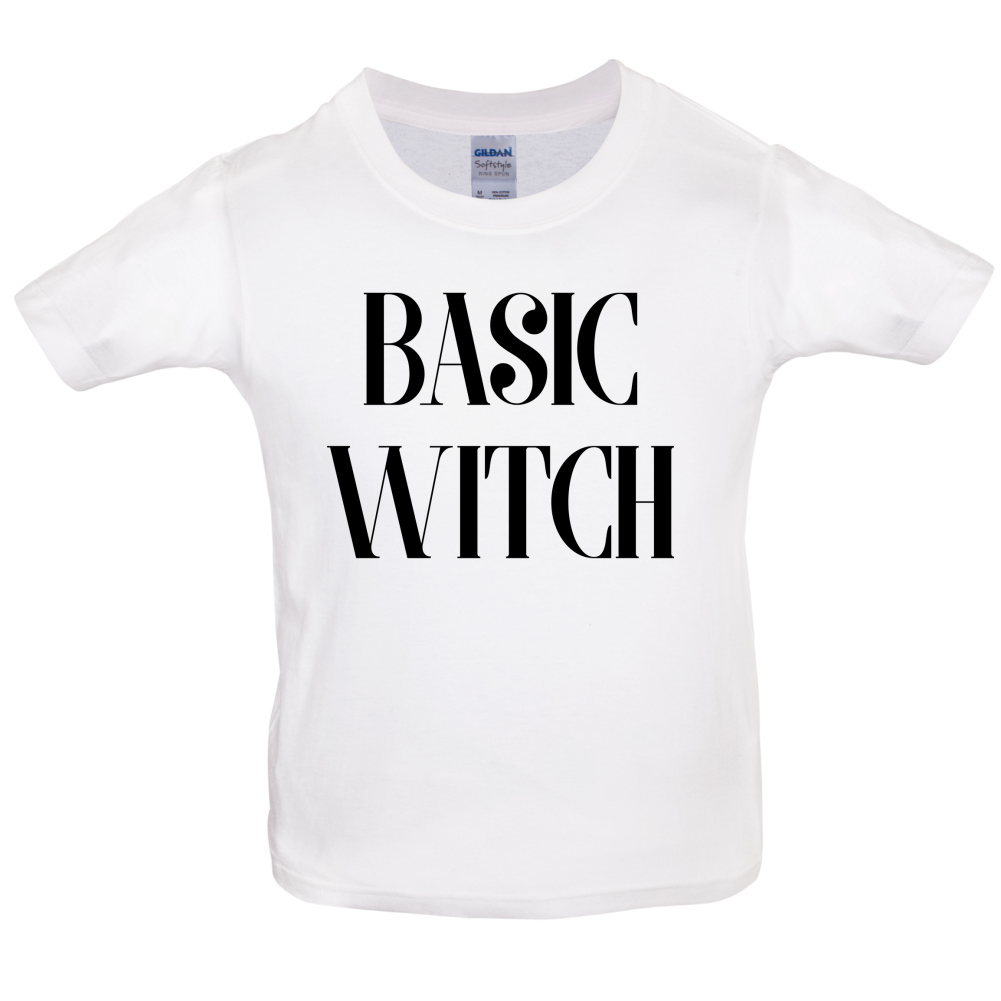 Basic Witch Kids T Shirt