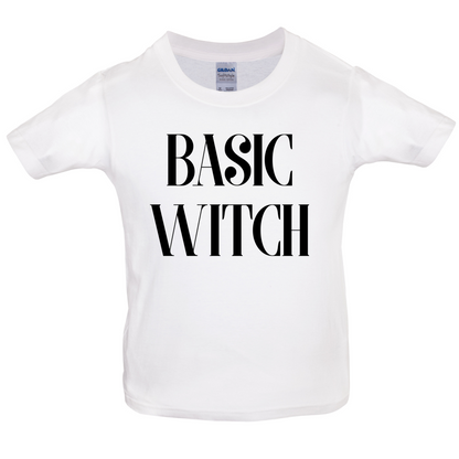Basic Witch Kids T Shirt