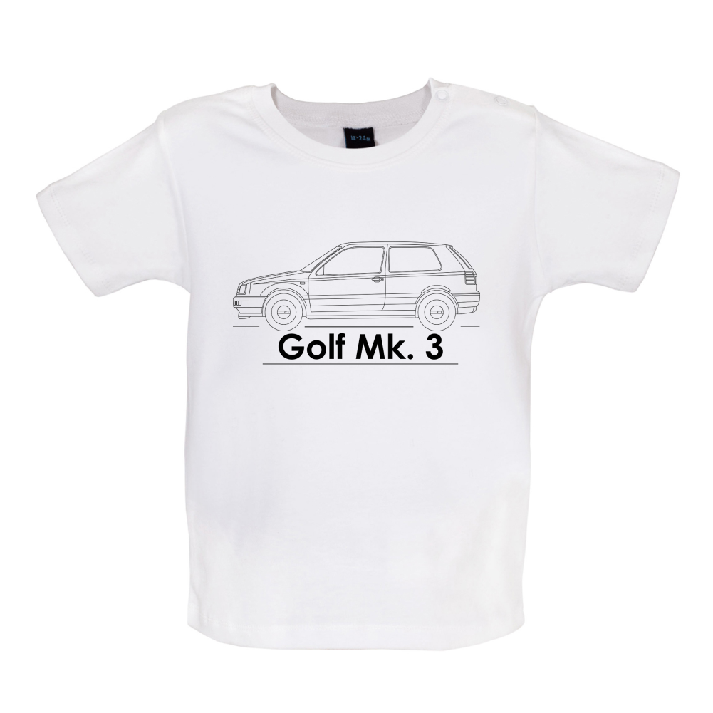 Side View Golf MK3 Baby T Shirt