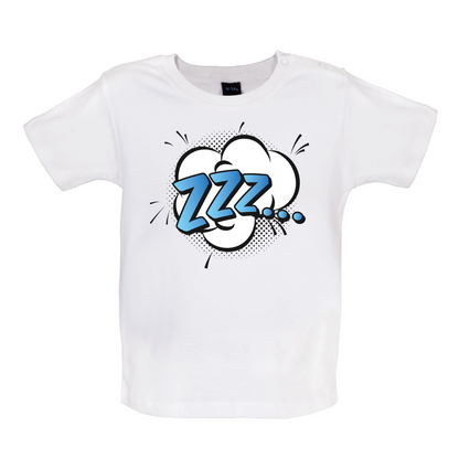 Zzz! Word Art Baby T Shirt