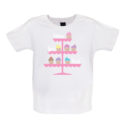 Time For Tea Baby T Shirt