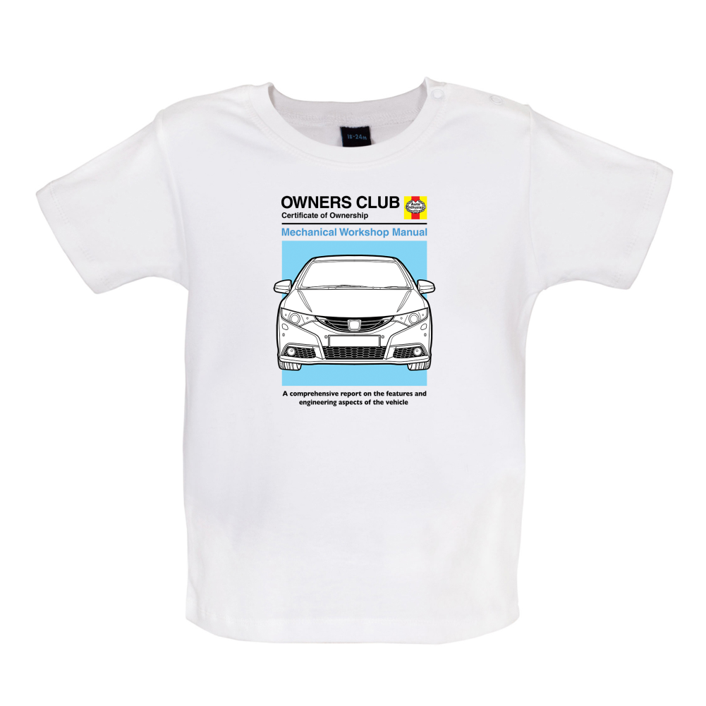 Car Owners Manual Civic Baby T Shirt