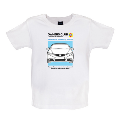 Car Owners Manual Civic Baby T Shirt