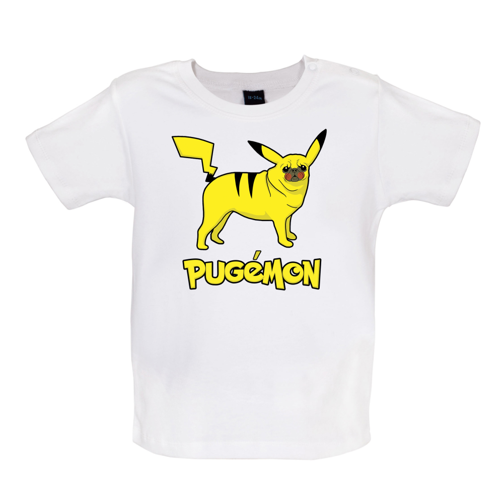 Pugemon Baby T Shirt
