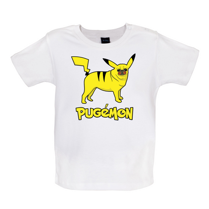 Pugemon Baby T Shirt