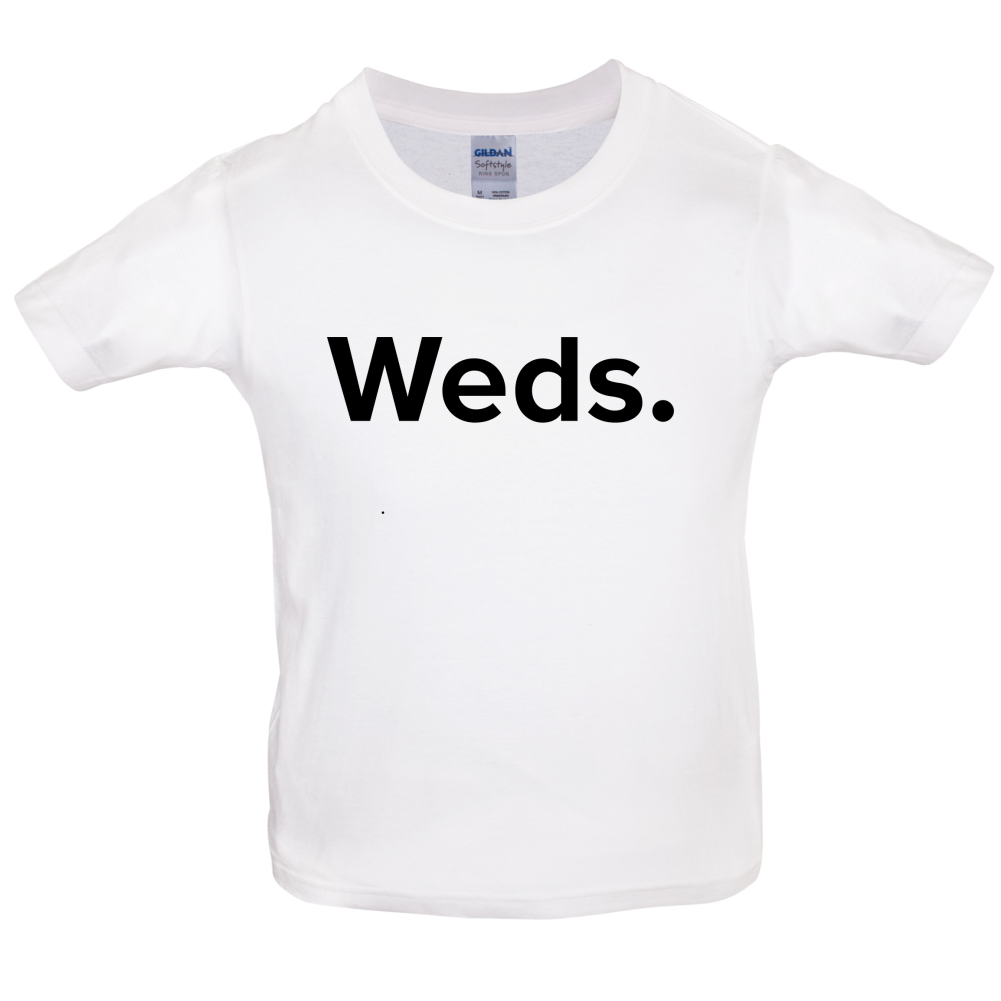 Weekday - Weds Kids T Shirt