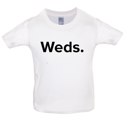 Weekday - Weds Kids T Shirt