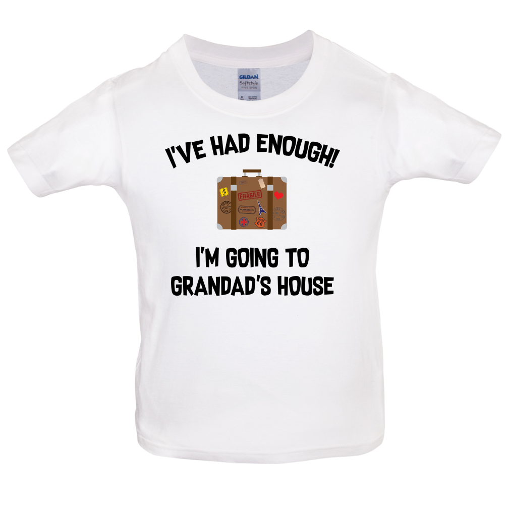 I'm Going To Grandad's House Kids T Shirt