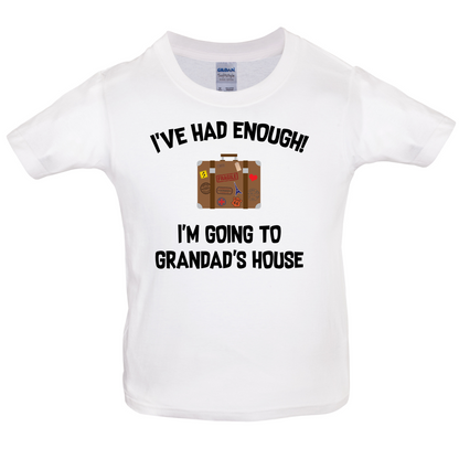 I'm Going To Grandad's House Kids T Shirt