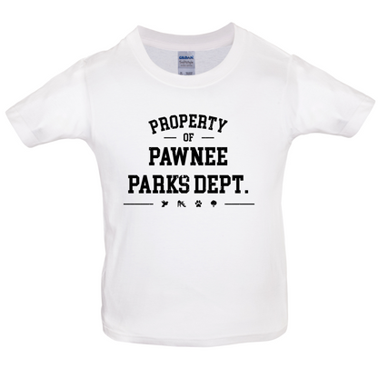 Pawnee Park Dept Kids T Shirt