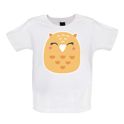 Smiley Face Mrs Owl Mrs T Shirt