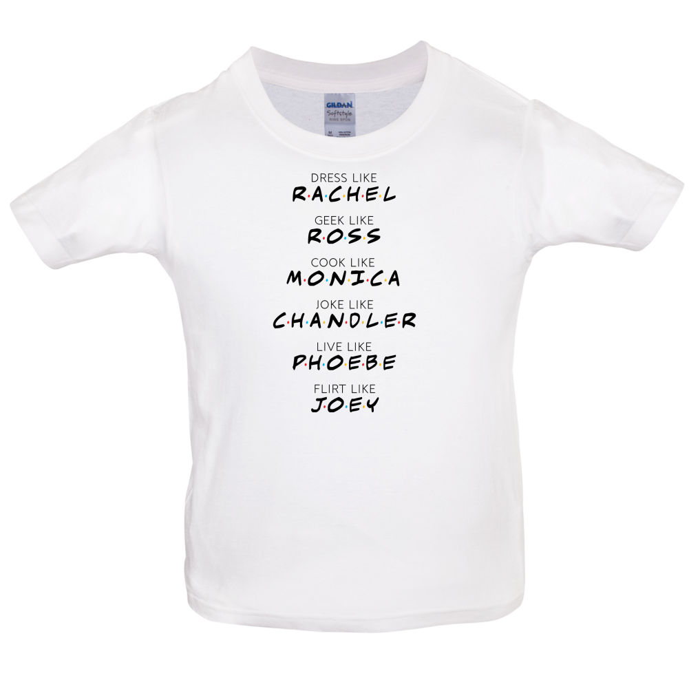 Friends Cast Kids T Shirt