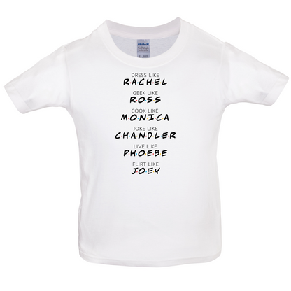 Friends Cast Kids T Shirt